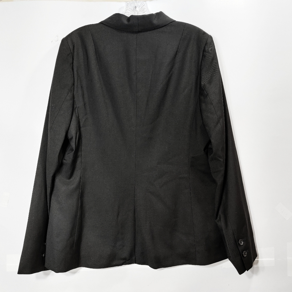 Wildfang The Empower Tux Blazer Jacket Black Sz L - Picture 3 of 9